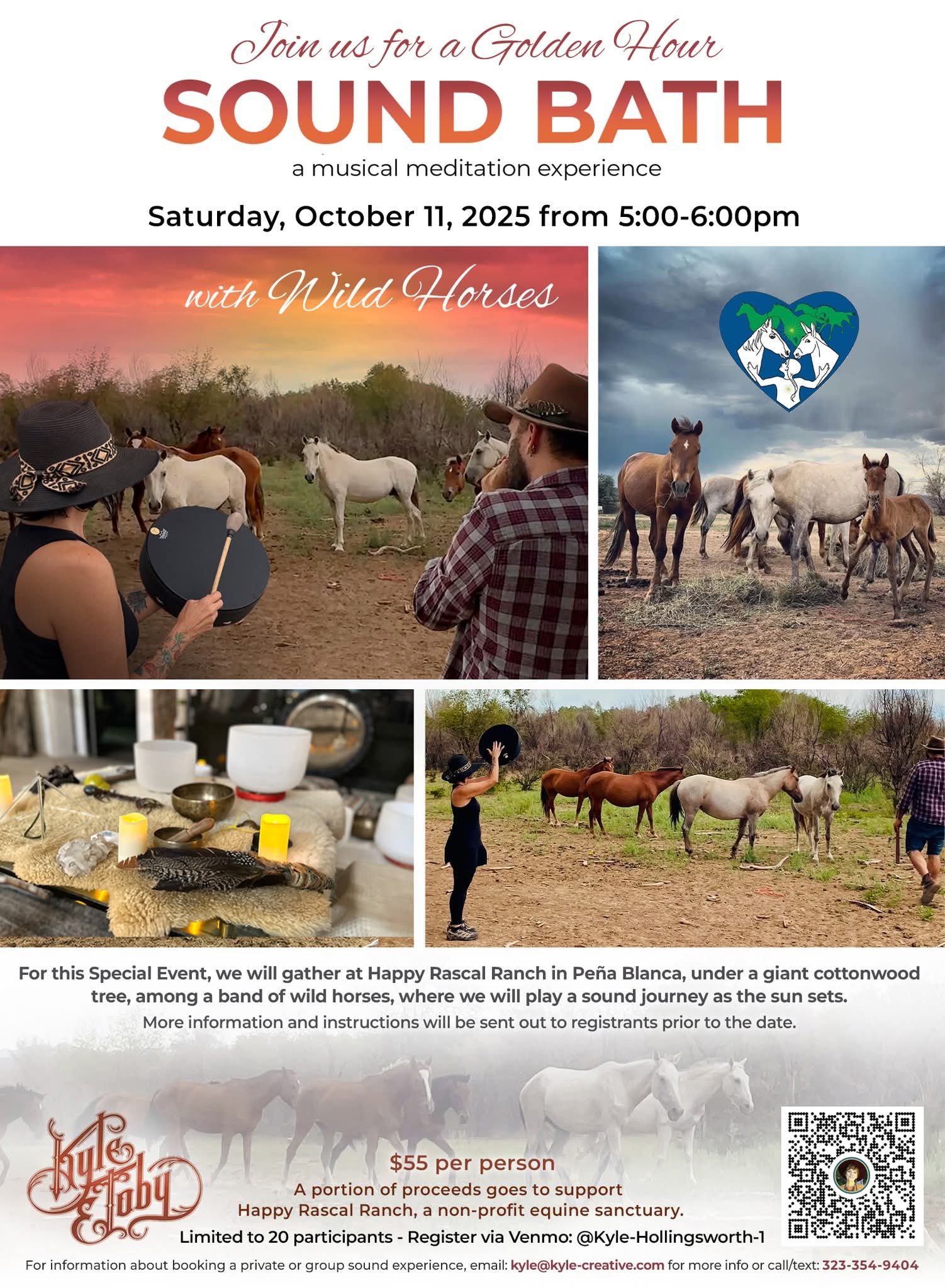 equine sound bath - 10/11/25